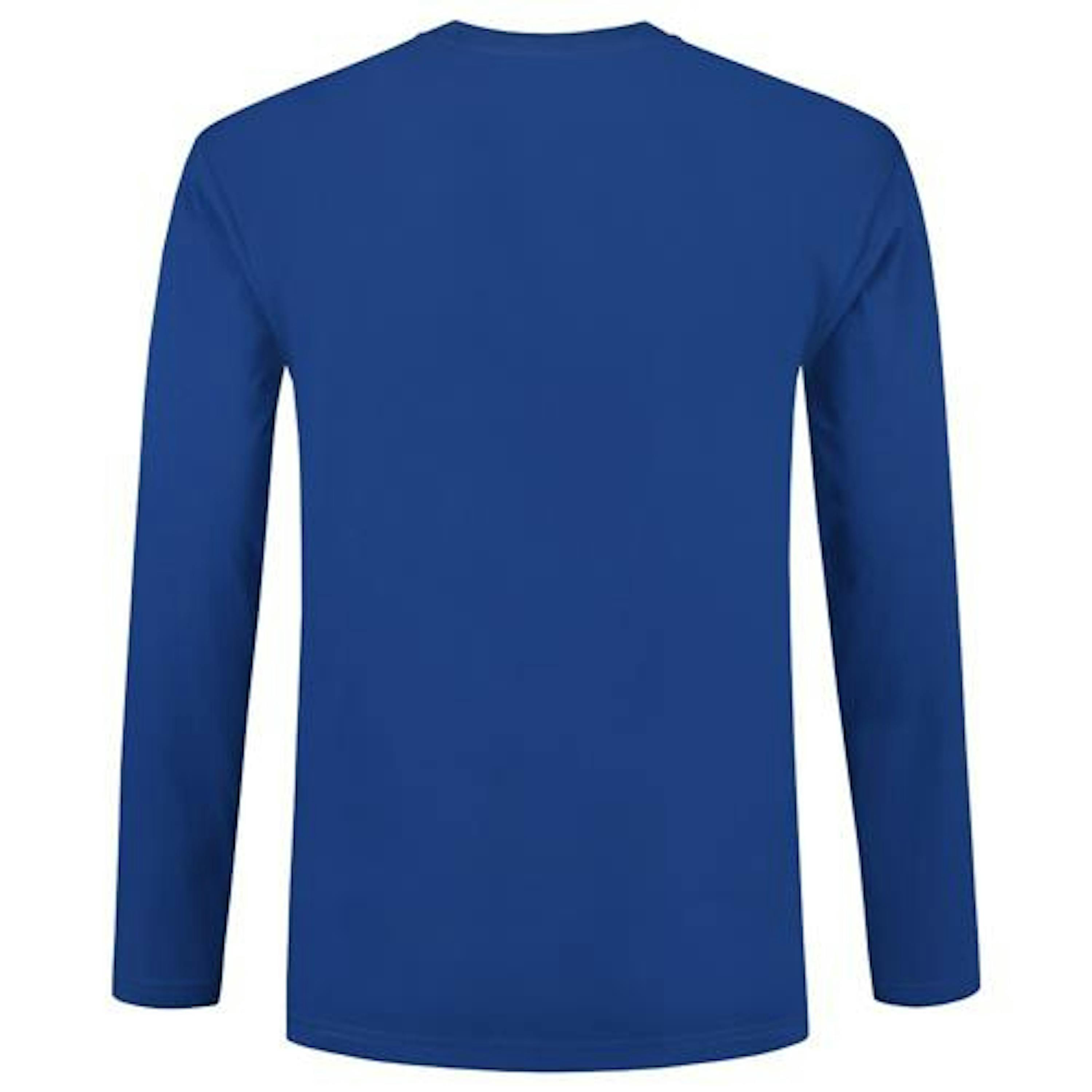 Tricorp TL190 T-shirt lange mouw (101006) - 2XL - Royal Blue - 2XL, Royal Blue