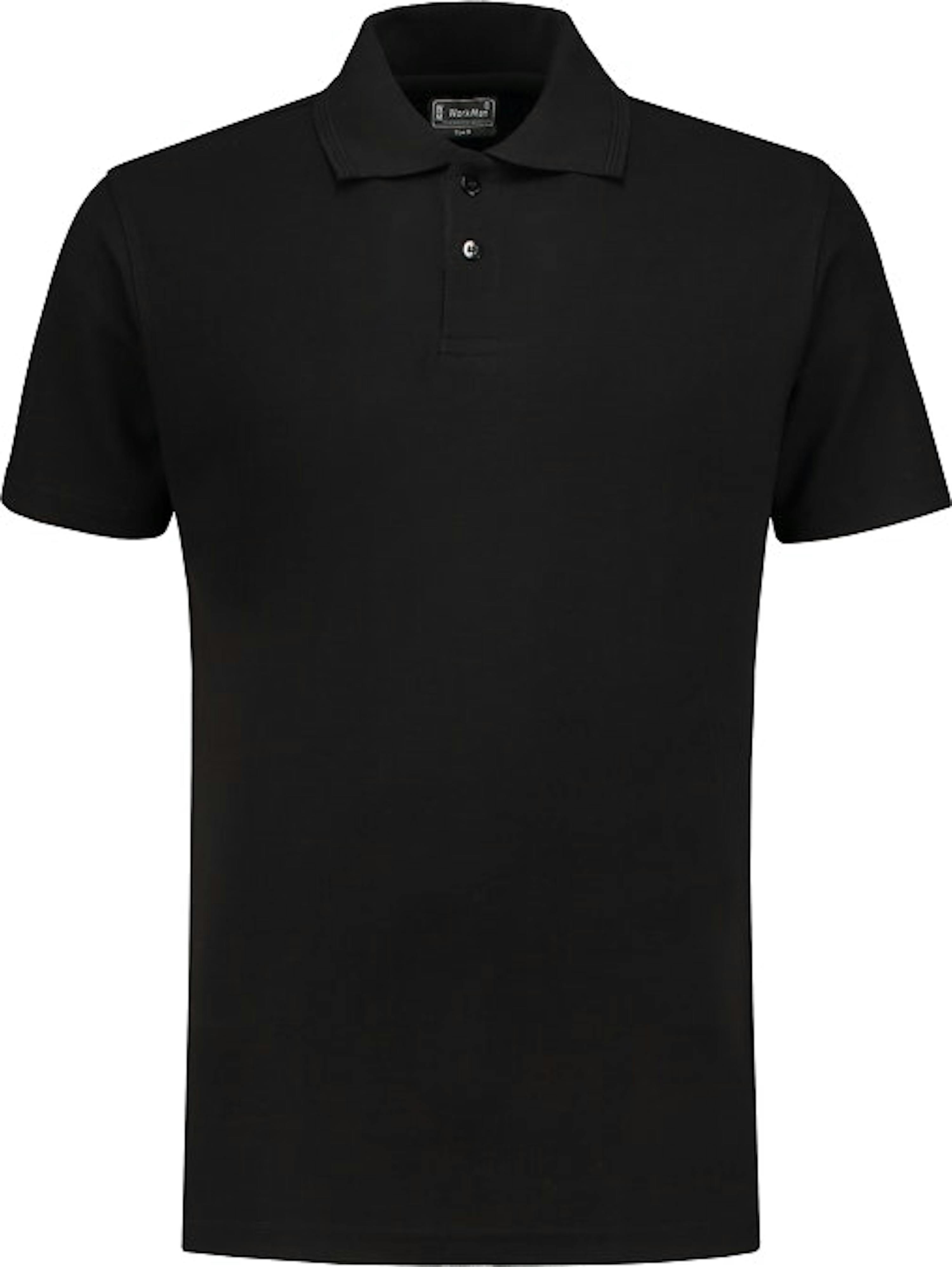 WorkMan Poloshirt Uni - 4XL - 8106 Zwart - 8106 Zwart, 4XL