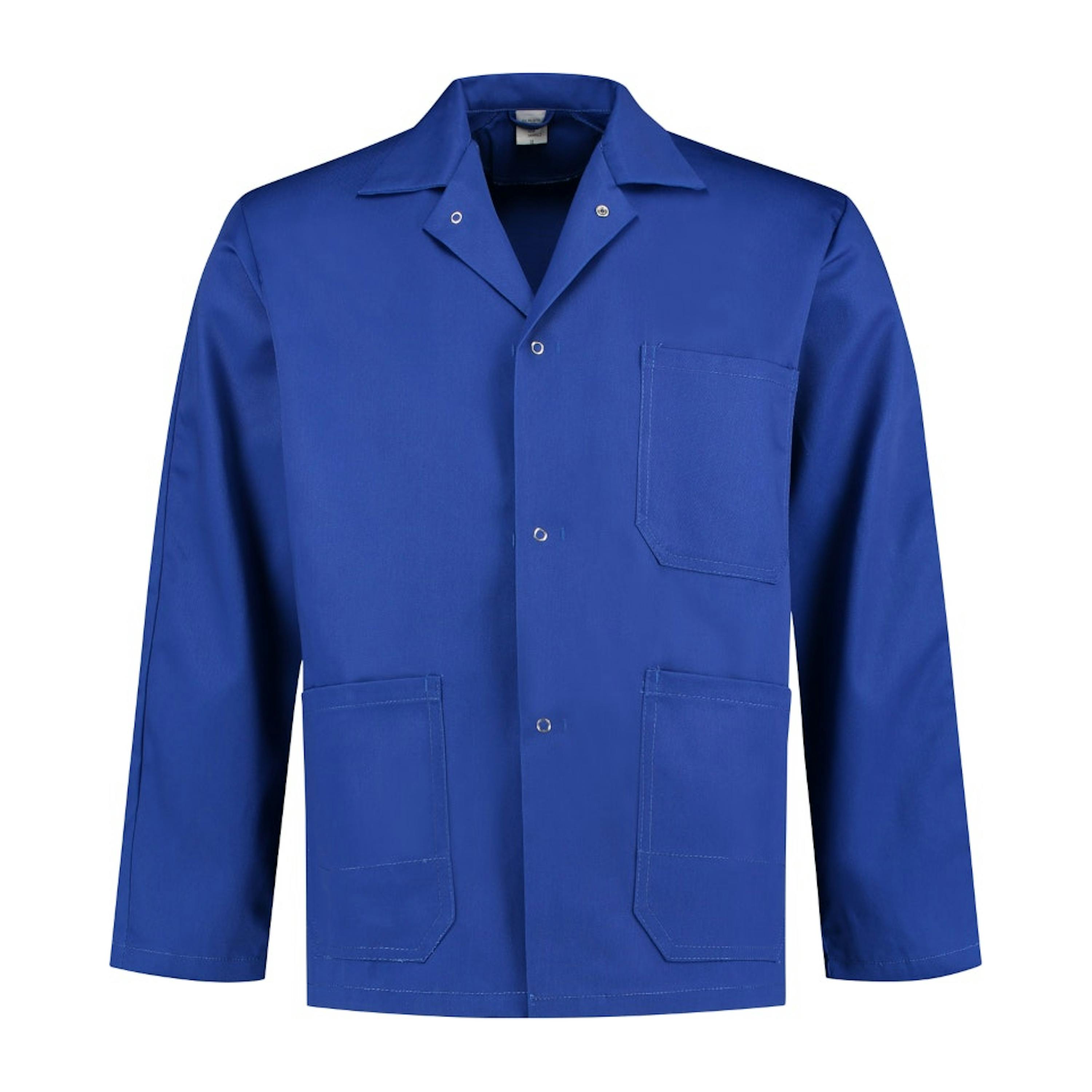 Bestex werkjasje kort polyester/katoen - 2XL - Navy - Navy, 2XL