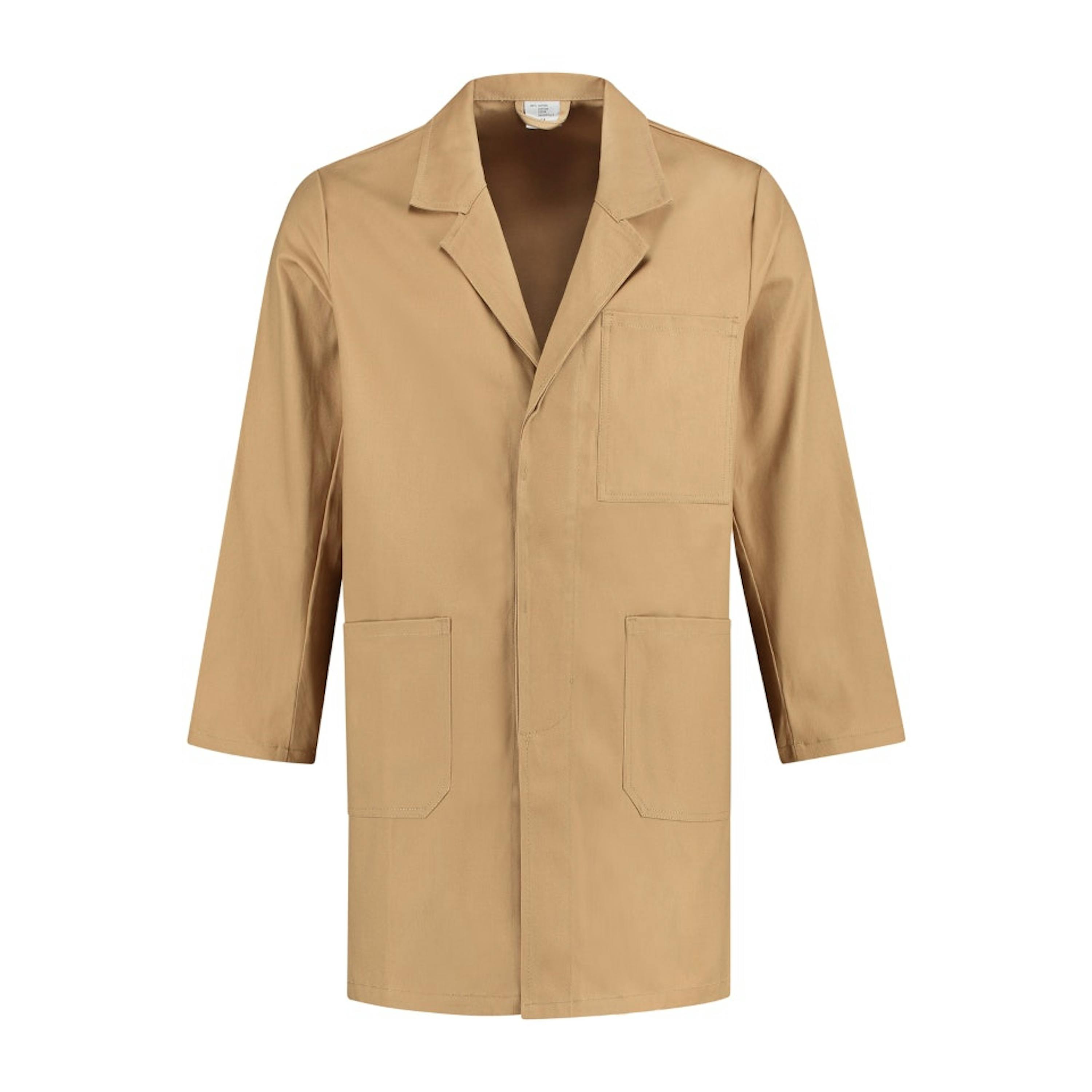 Bestex stofjas 100% katoen - 2XL - Kaki - Kaki, 2XL