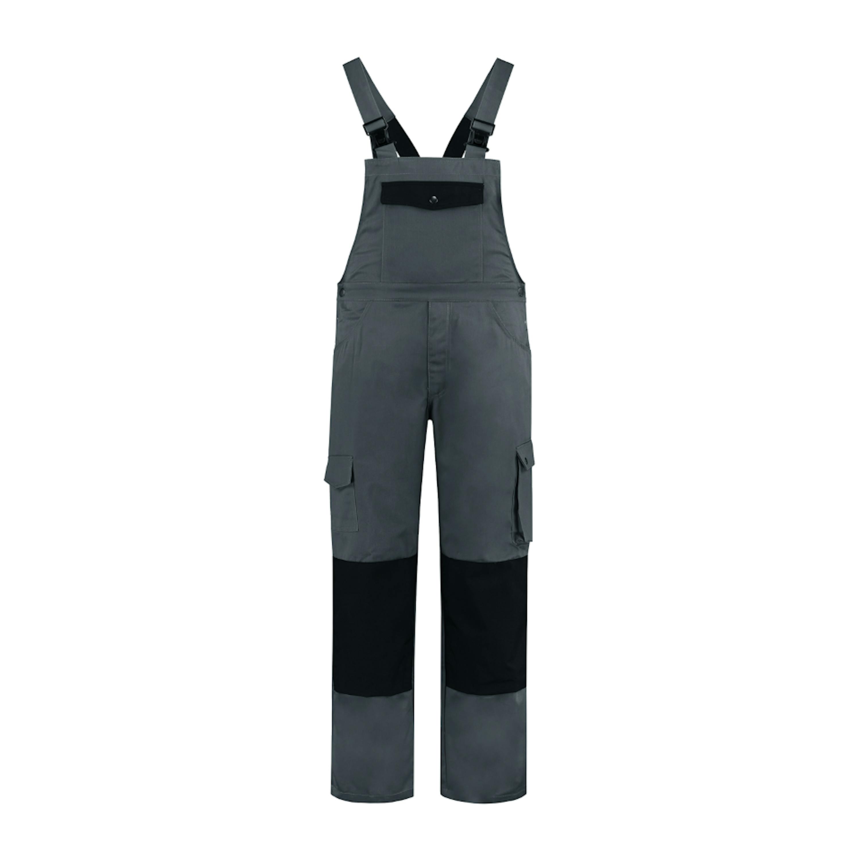 Bestex Tuinoverall katoen/polyester - 52 - Flessengroen / Zwart - 52, Flessengroen / Zwart