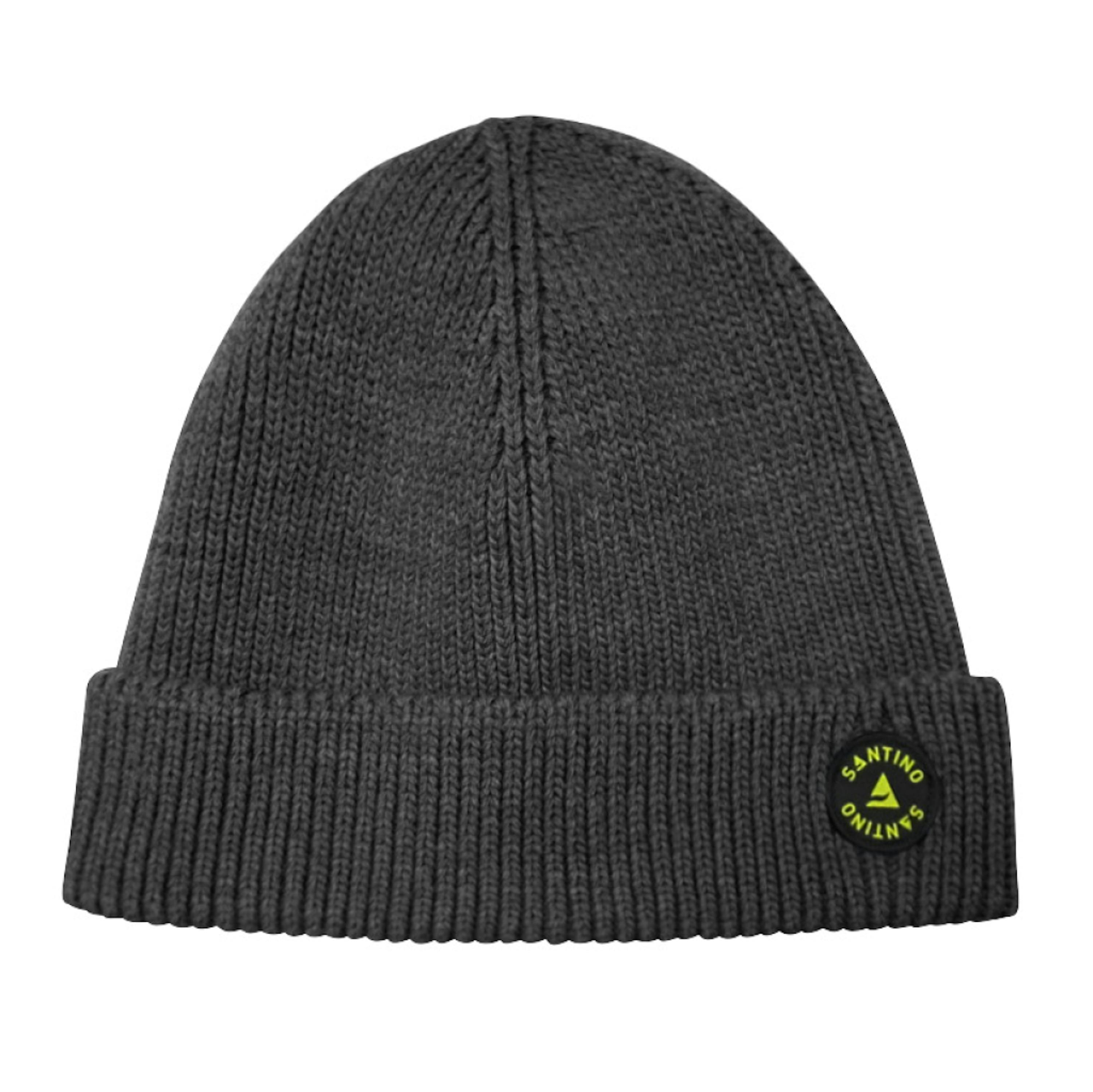Santino Parma Beanie Muts - One size, Antraciet