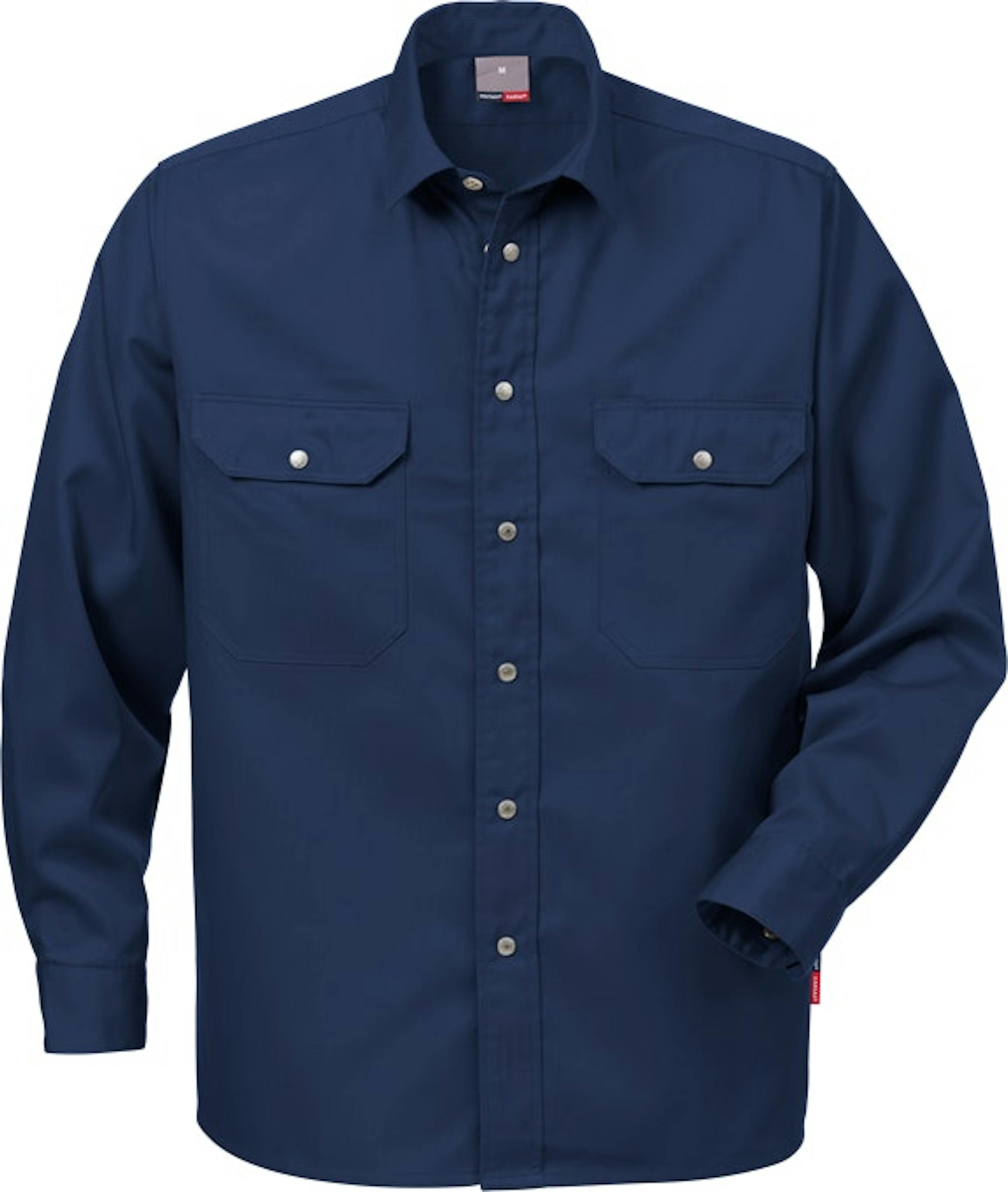 Fristads Overhemd lange mouw BKS-720 (100117) - Dark Navy / Navy 540 - 2XL - 2XL, Dark Navy / Navy 540