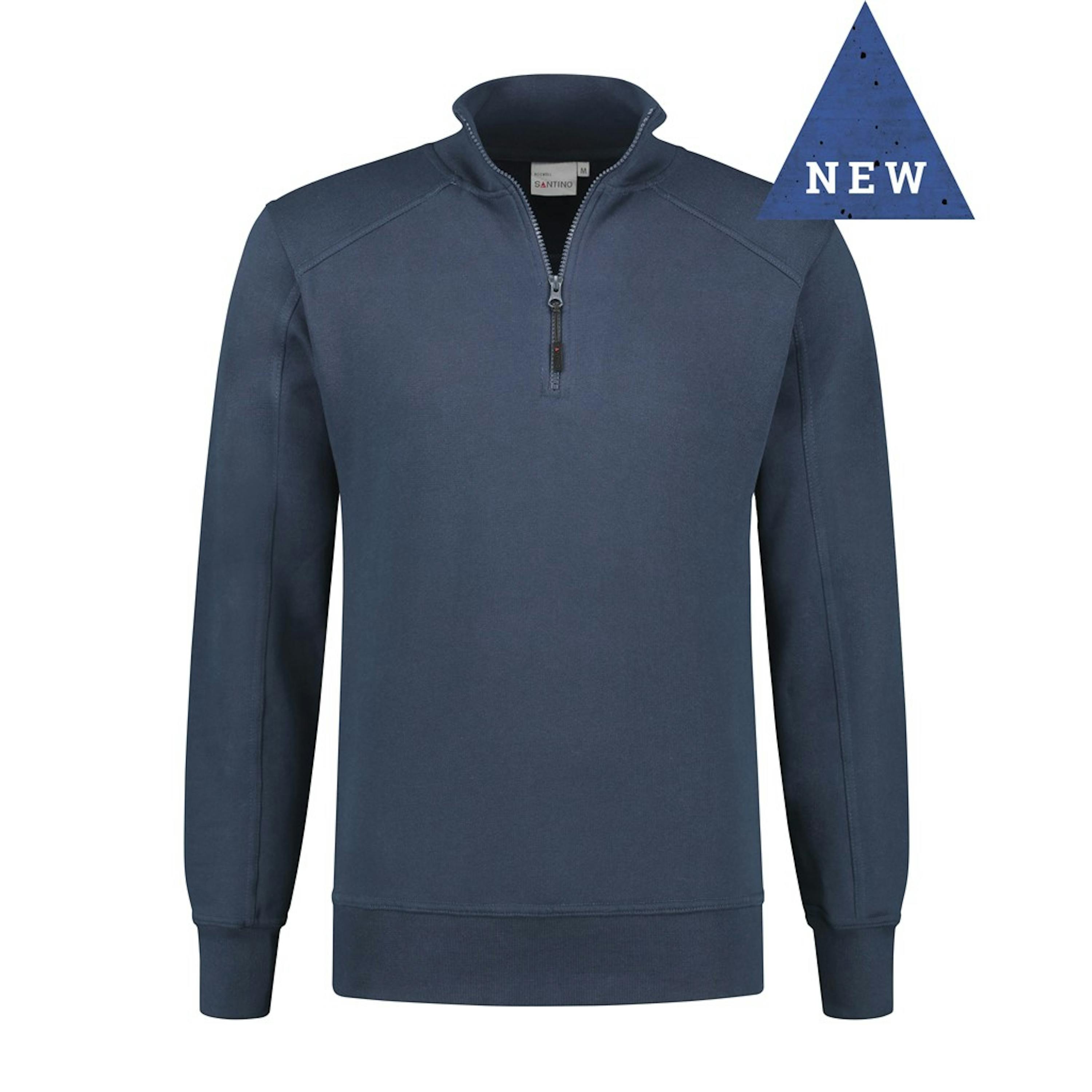 Santino zipsweater Roswell - 5XL, Denim